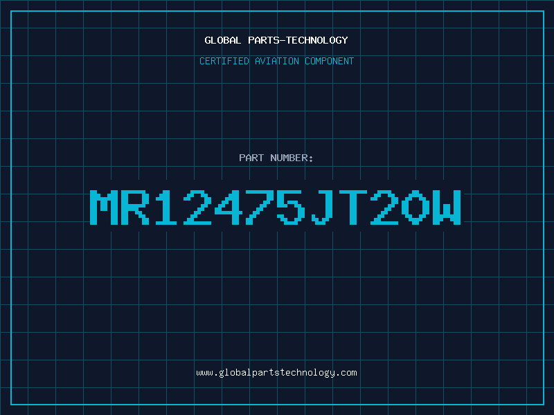 Aviation Part MR12475JT20W