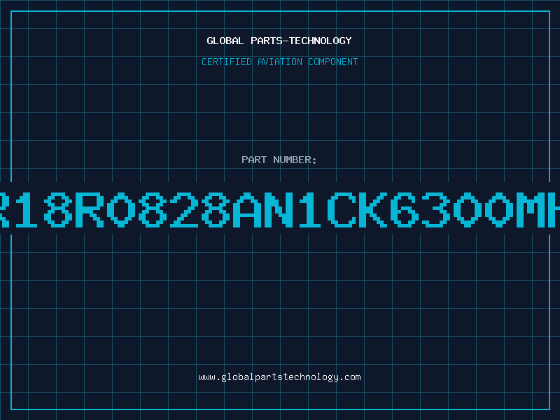 Aviation Part MR18R0828AN1CK6300MHz