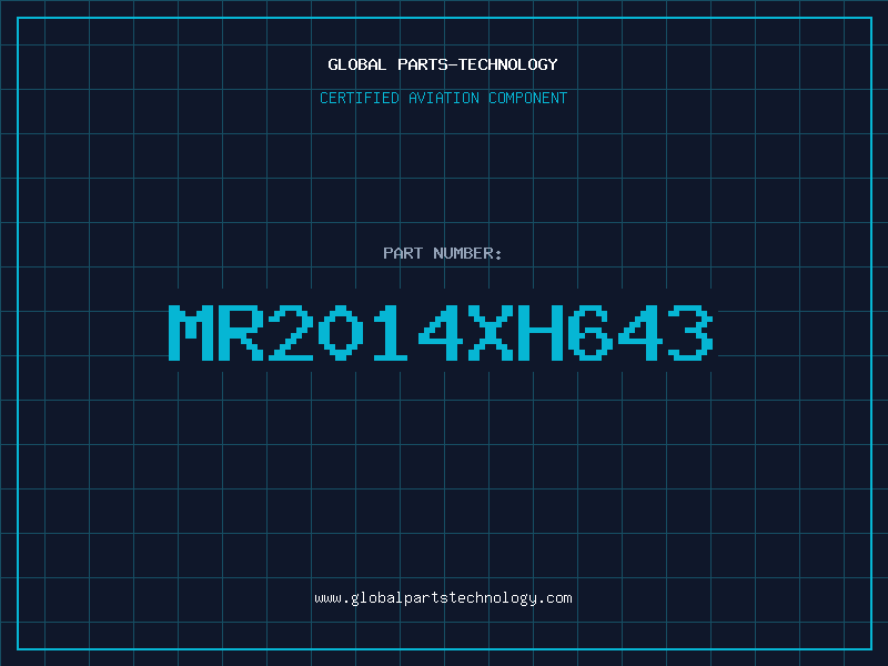 Aviation Part MR2014XH643