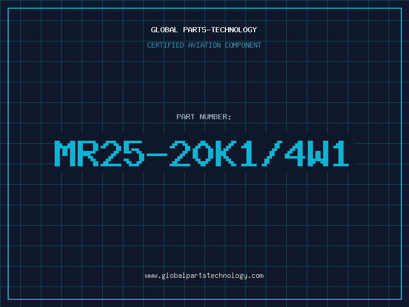 Aviation Part MR25-20K1/4W1