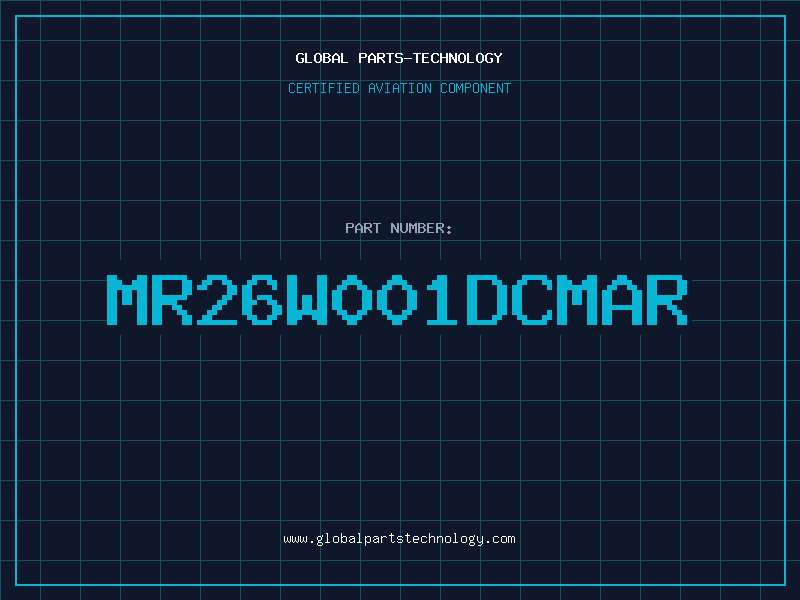 Aviation Part MR26W001DCMAR