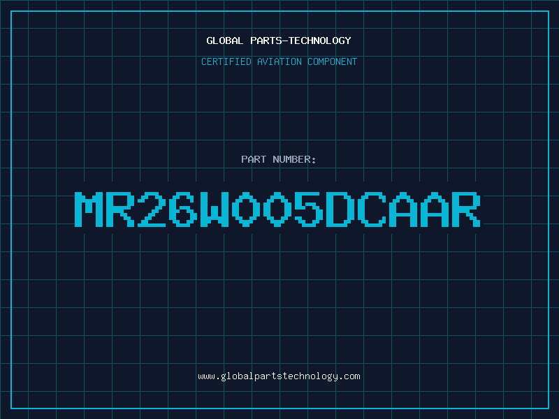 Aviation Part MR26W005DCAAR