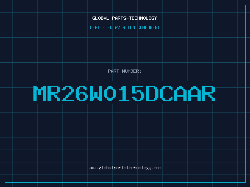 Aviation Part MR26W015DCAAR