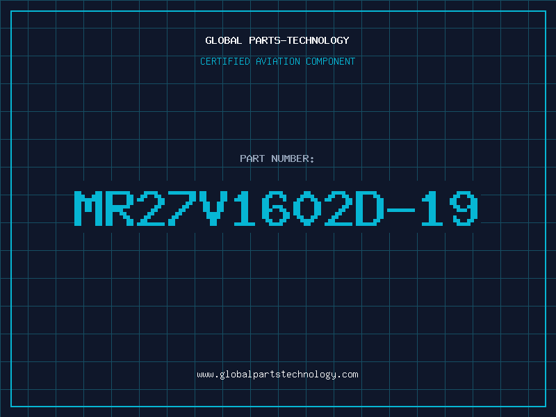 Aviation Part MR27V1602D-19