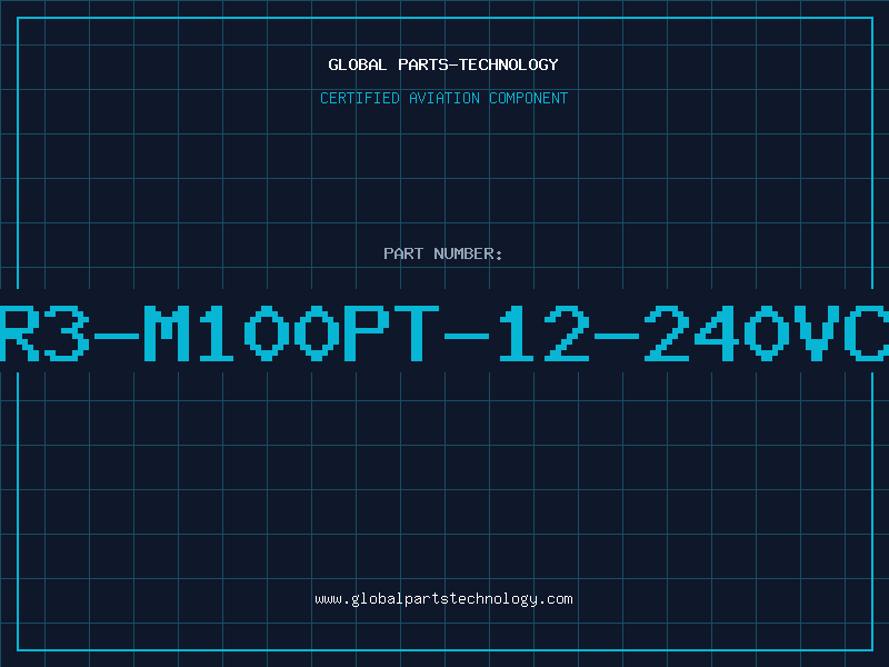 Aviation Part MR3-M100PT-12-240VCE
