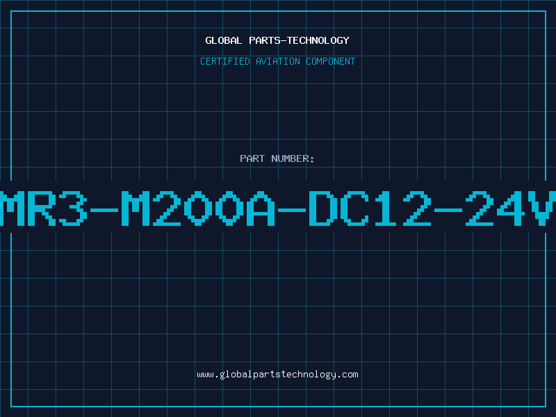 Aviation Part MR3-M200A-DC12-24V