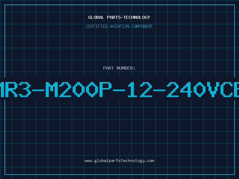 Aviation Part MR3-M200P-12-240VCE