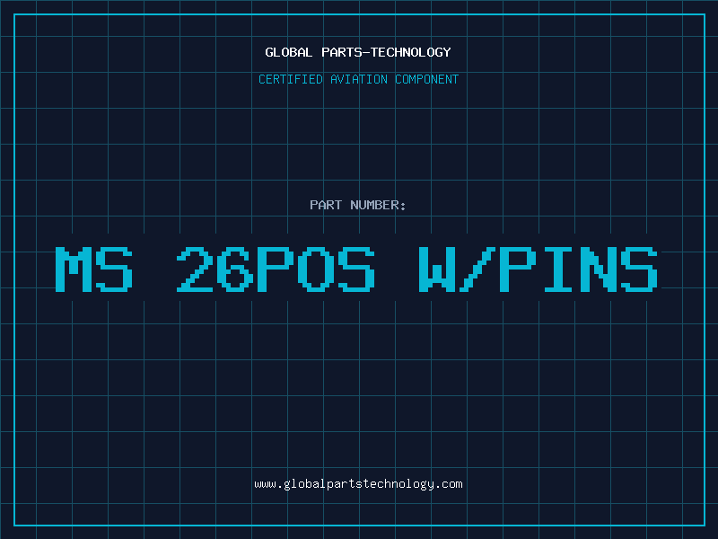 Aviation Part MS 26POS W/PINS