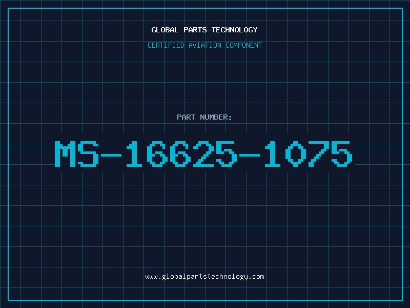 Aviation Part MS-16625-1075
