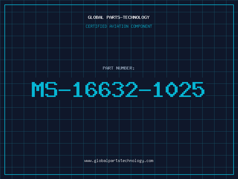 Aviation Part MS-16632-1025