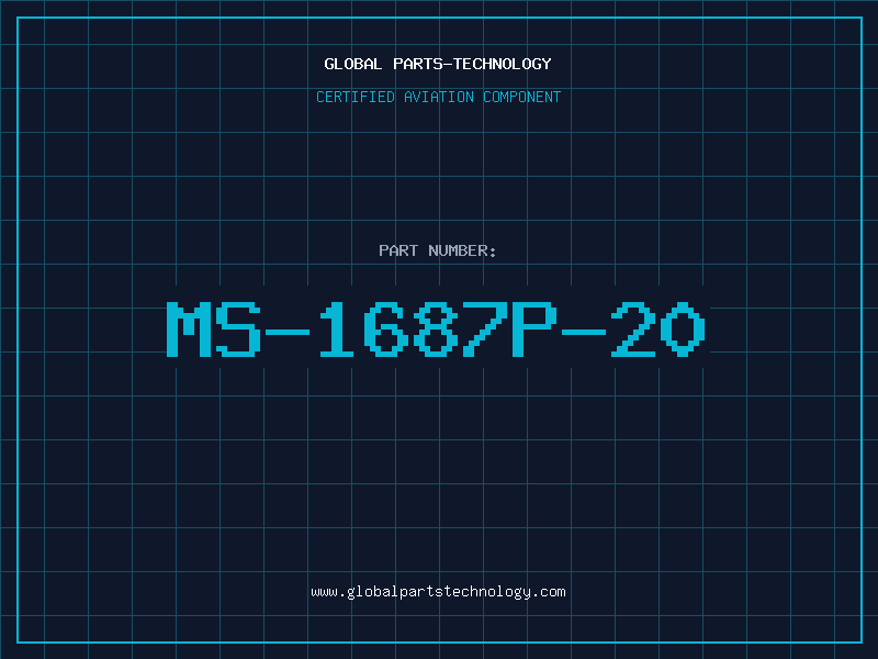 Aviation Part MS-1687P-20