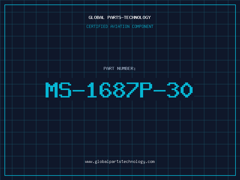 Aviation Part MS-1687P-30
