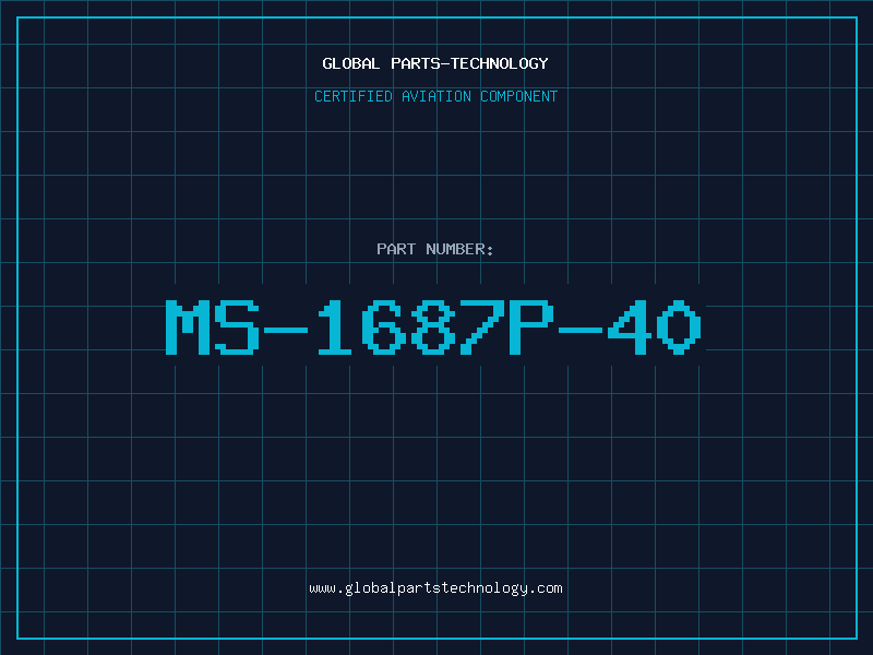 Aviation Part MS-1687P-40
