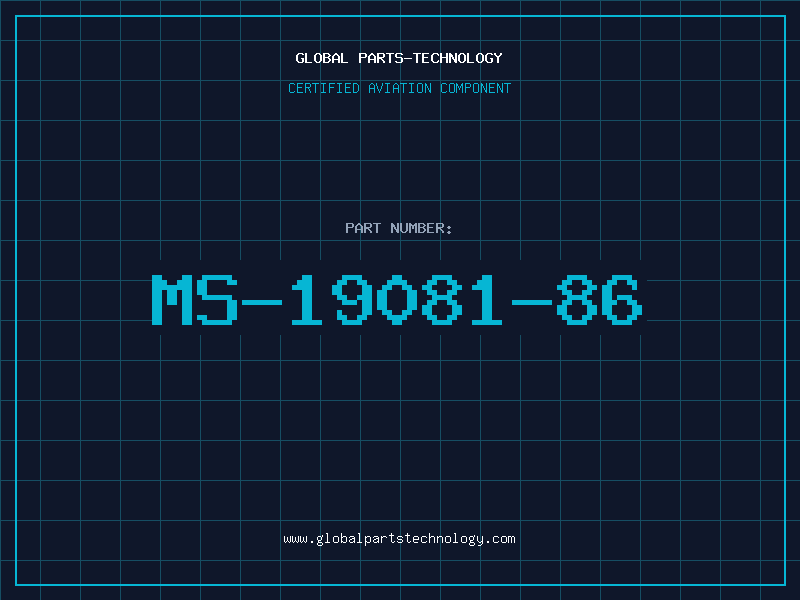 Aviation Part MS-19081-86