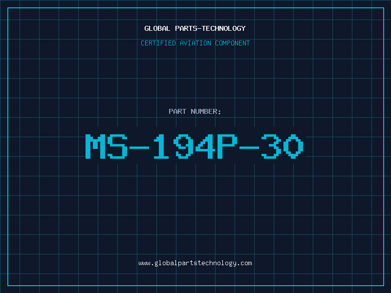 Aviation Part MS-194P-30