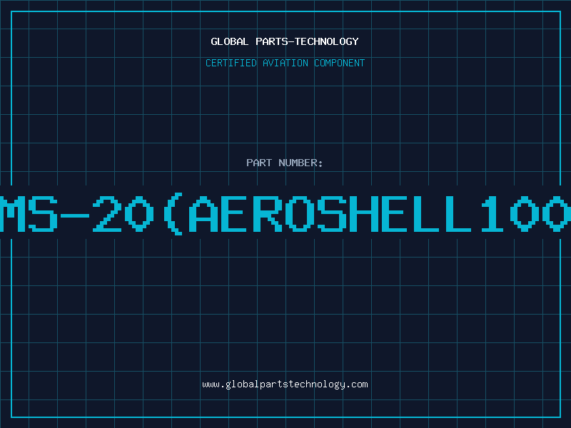 Aviation Part MS-20(AEROSHELL100