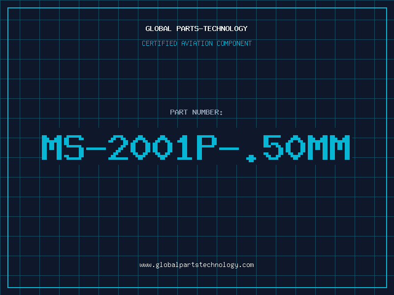 Aviation Part MS-2001P-.50mm