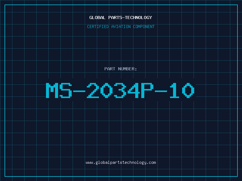Aviation Part MS-2034P-10