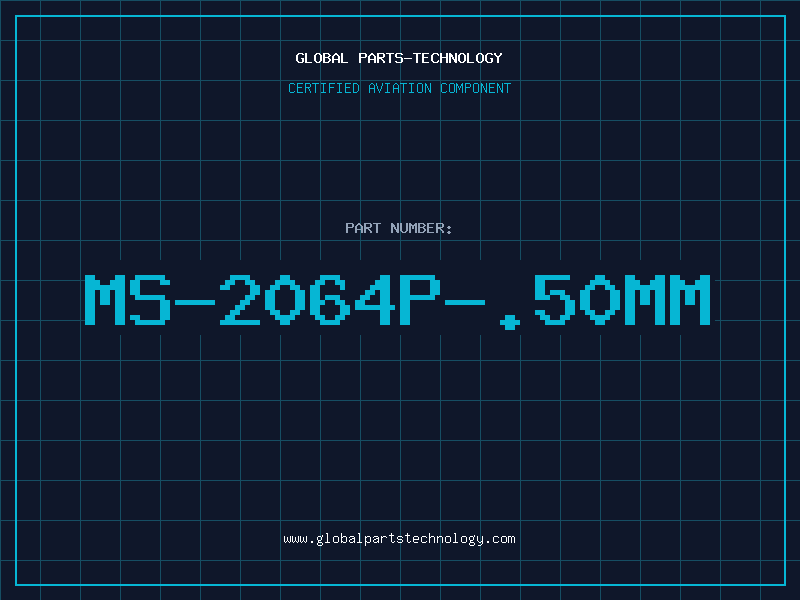 Aviation Part MS-2064P-.50mm