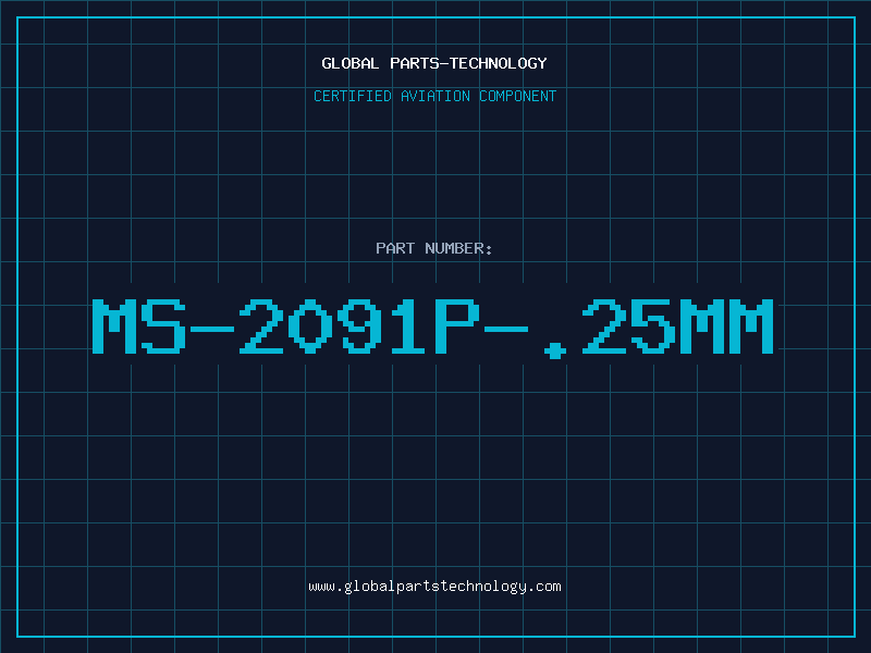 Aviation Part MS-2091P-.25mm