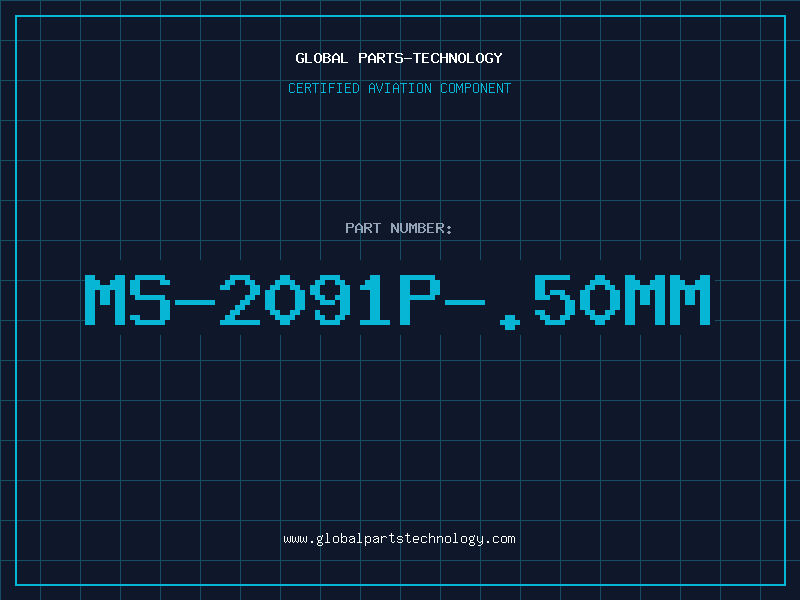Aviation Part MS-2091P-.50mm