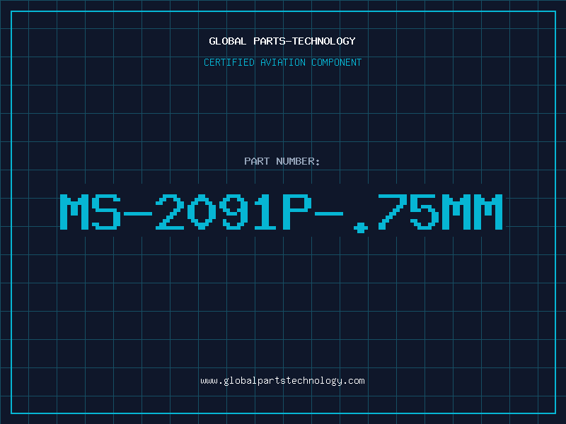 Aviation Part MS-2091P-.75mm