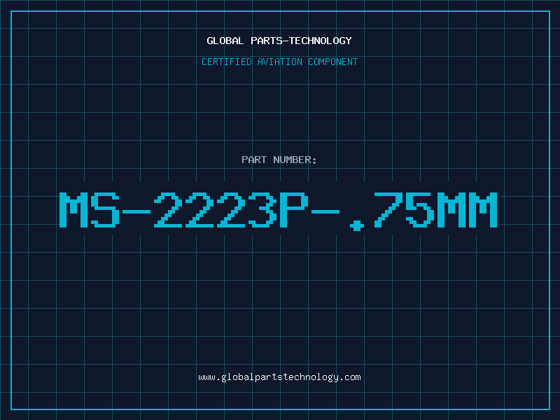 Aviation Part MS-2223P-.75mm
