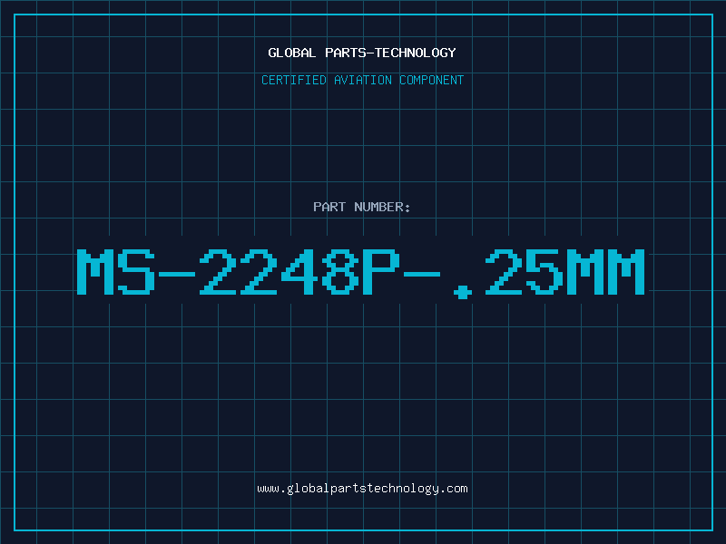 Aviation Part MS-2248P-.25mm