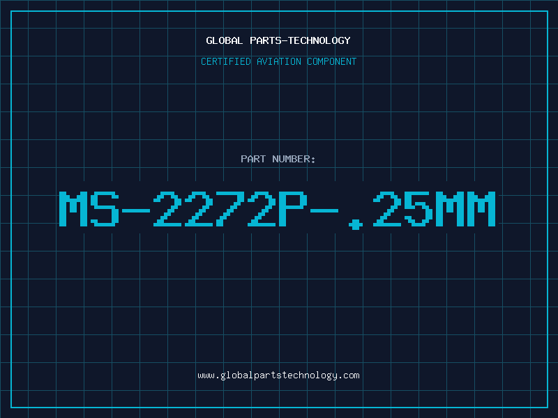 Aviation Part MS-2272P-.25mm