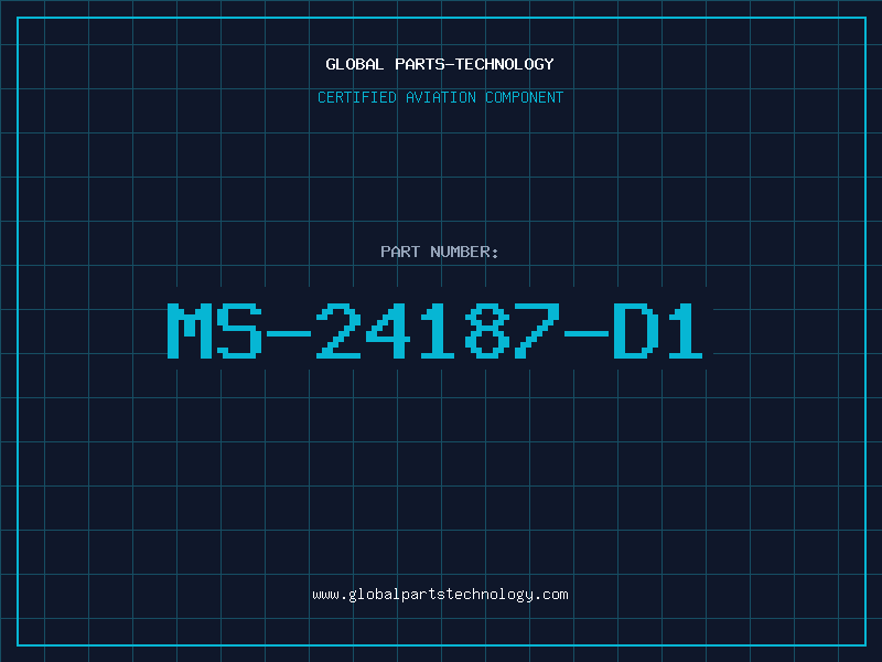 Aviation Part MS-24187-D1