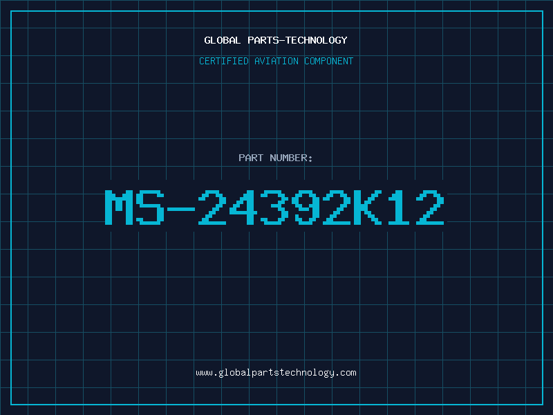 Aviation Part MS-24392K12