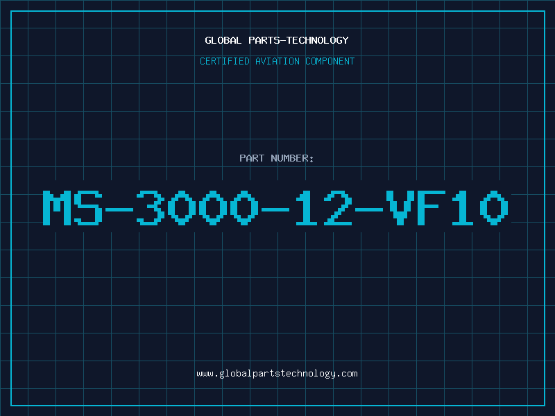 Aviation Part MS-3000-12-VF10