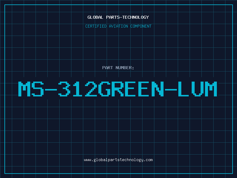 Aviation Part MS-312GREEN-LUM