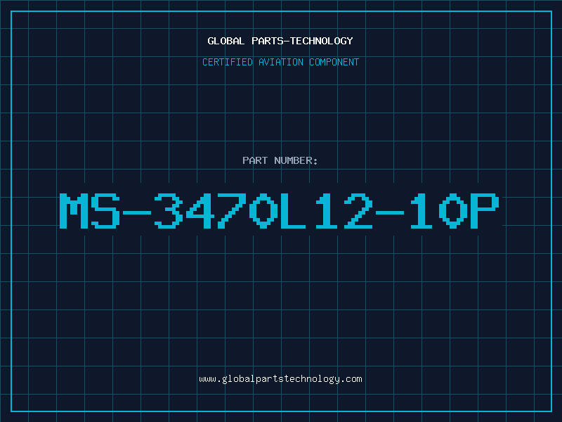 Aviation Part MS-3470L12-10P