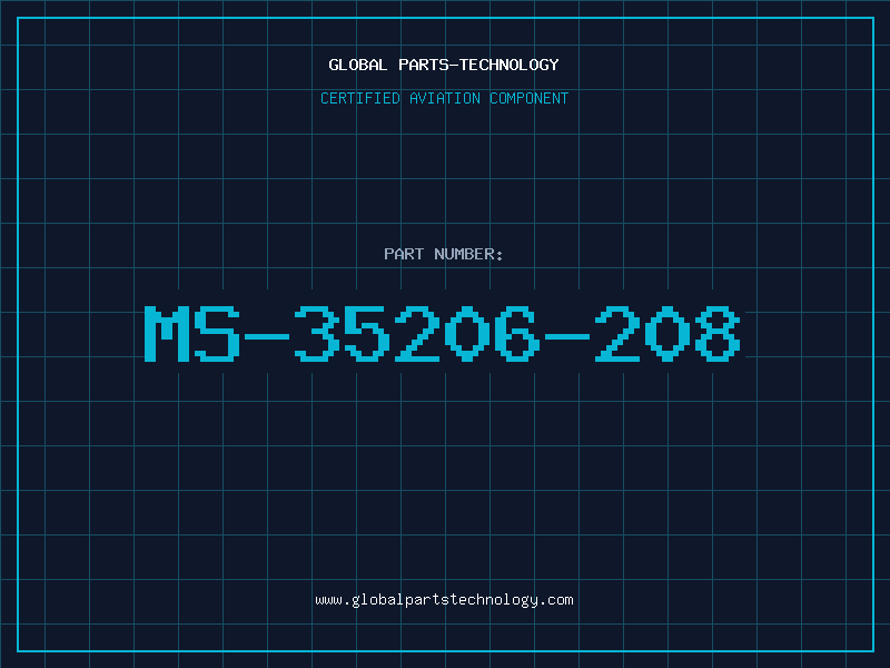 Aviation Part MS-35206-208