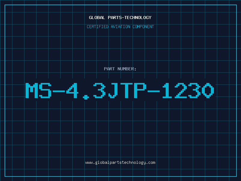 Aviation Part MS-4.3JTP-1230