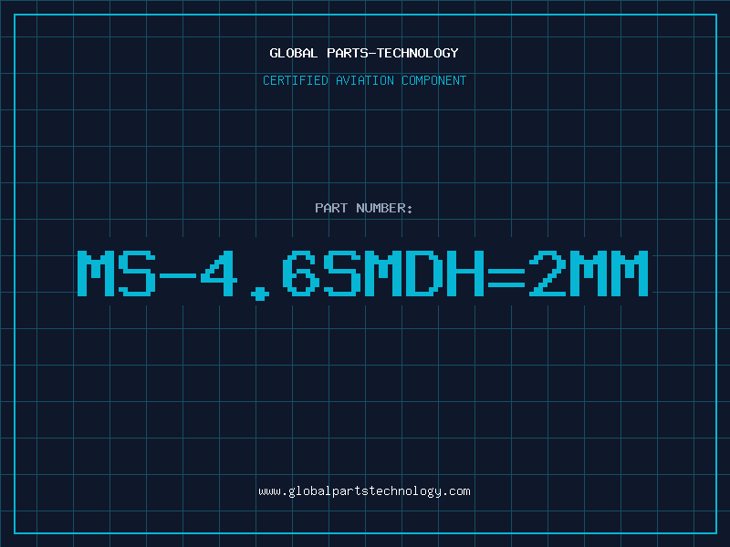 Aviation Part MS-4.6SMDh=2mm