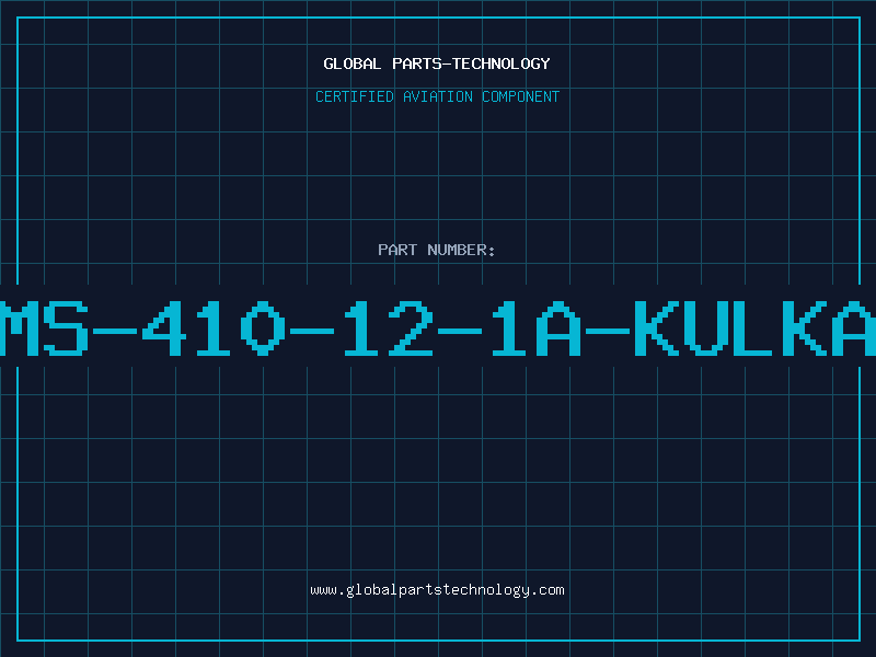 Aviation Part MS-410-12-1A-KULKA