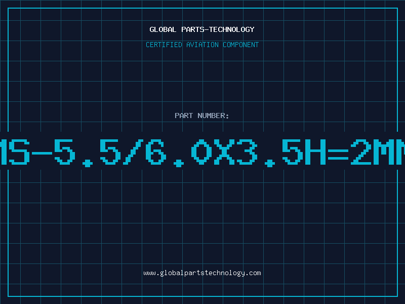 Aviation Part MS-5.5/6.0x3.5h=2mm
