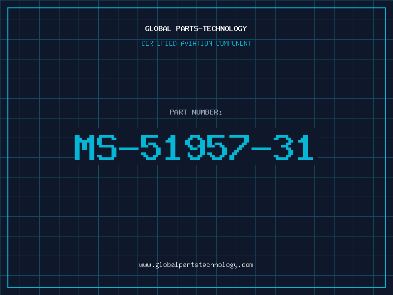 Aviation Part MS-51957-31