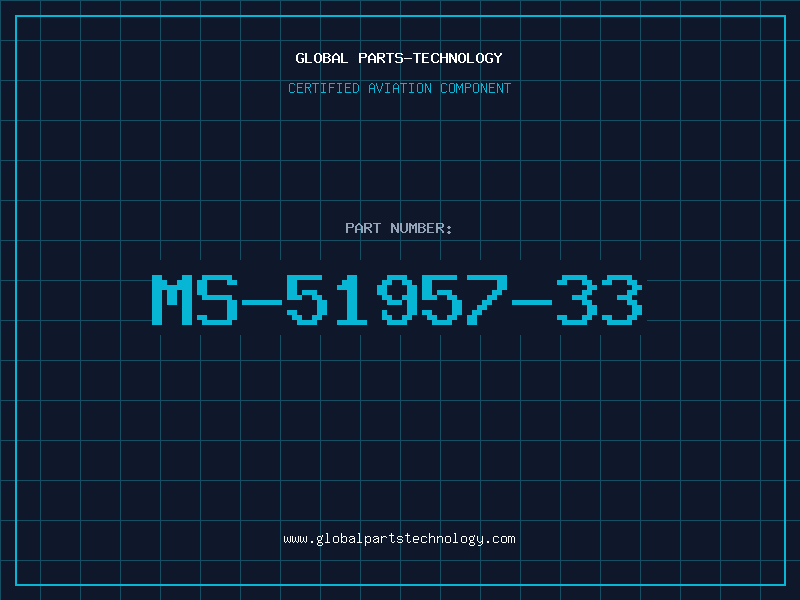 Aviation Part MS-51957-33