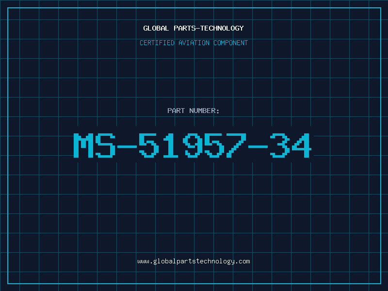 Aviation Part MS-51957-34