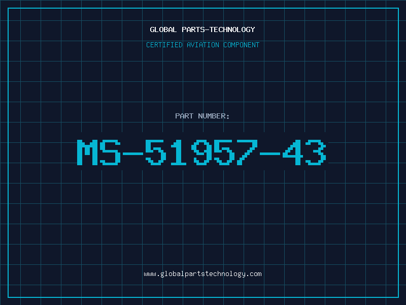 Aviation Part MS-51957-43