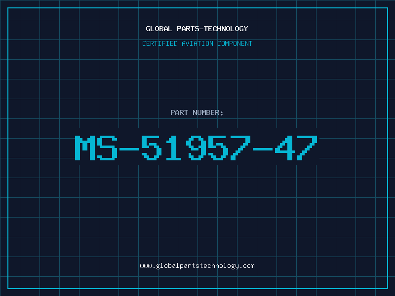 Aviation Part MS-51957-47