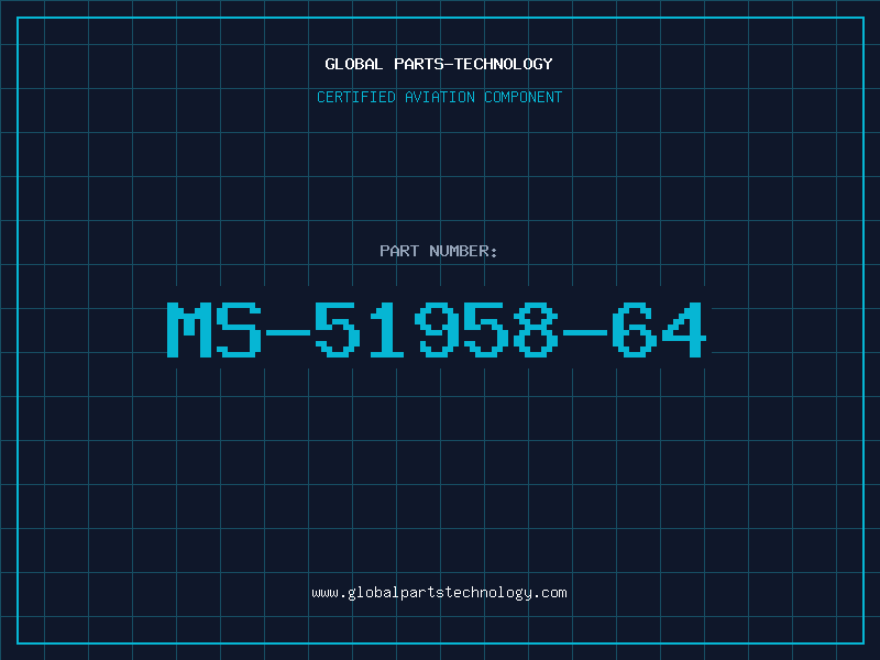 Aviation Part MS-51958-64
