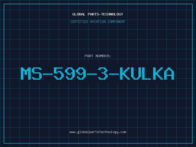 Aviation Part MS-599-3-KULKA