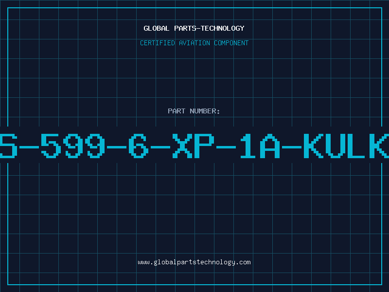 Aviation Part MS-599-6-XP-1A-KULKA