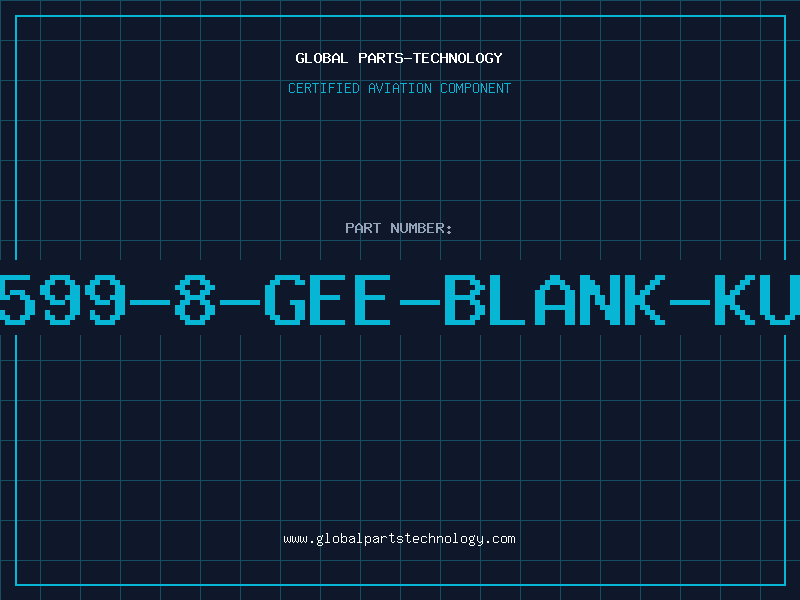 Aviation Part MS-599-8-GEE-BLANK-KULKA