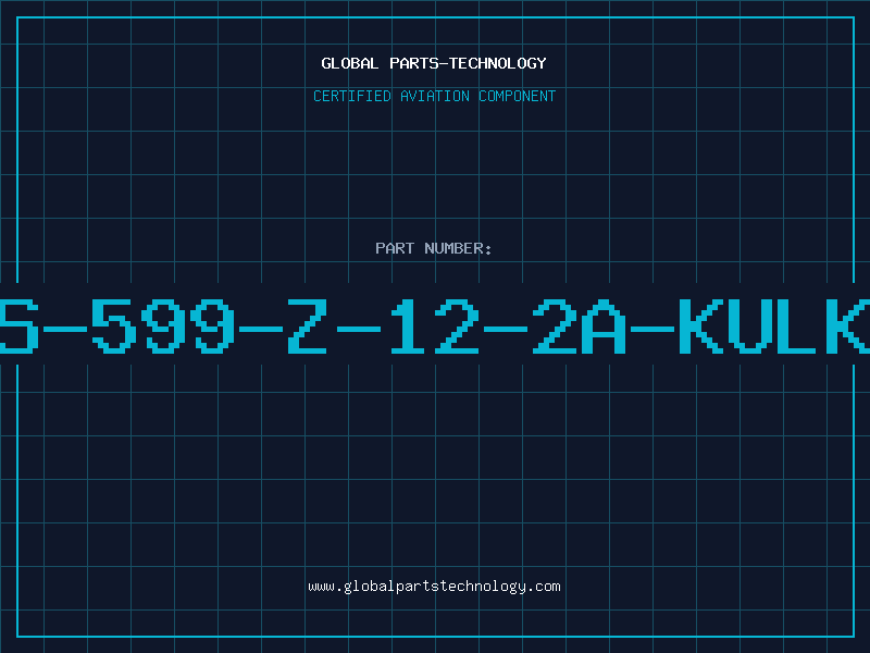Aviation Part MS-599-Z-12-2A-KULKA