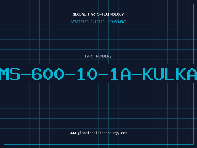 Aviation Part MS-600-10-1A-KULKA